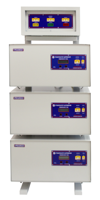 Трехфазный стабилизатор напряжения PROGRESS 15000Т -50-3 в Набережных Челнах